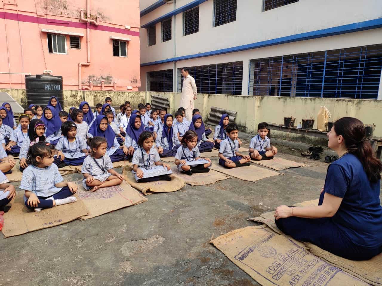 Yoga Session (Wahed Memorial GSFP School)